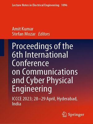 cover image of Proceedings of the 6th International Conference on Communications and Cyber Physical Engineering